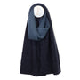 POM - Mens - Oliver - Ombre Knit Scarf - Navy & Denim Blue