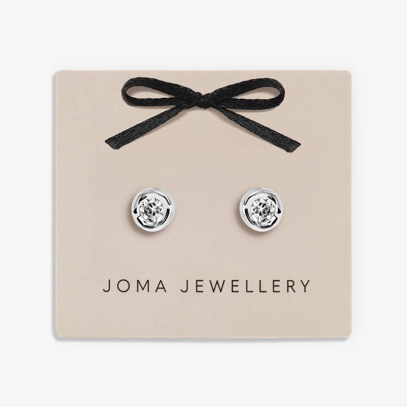 Joma Jewellery - Classic Collection - Mini Crystal Round Stud Earrings