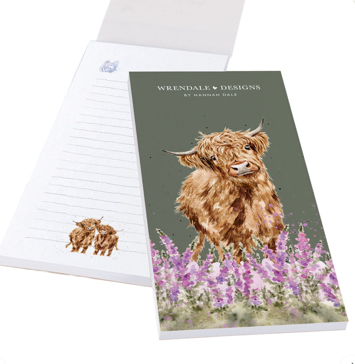 Highland Cow Magnetic Shopping Pad  - Wrendale Designs