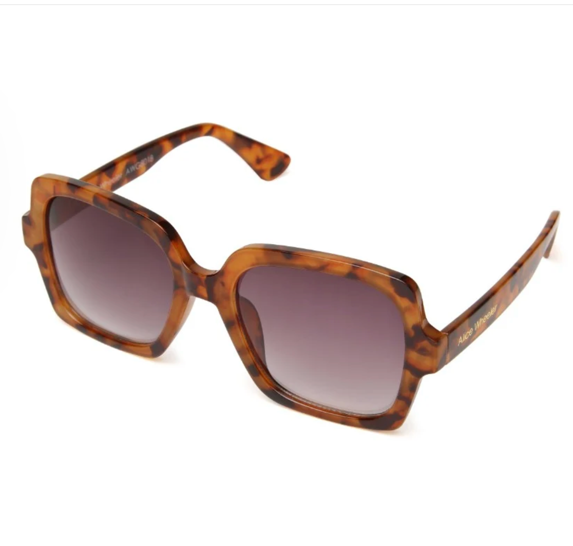 Alice Wheeler - St. Tropez Sunglasses - Amber