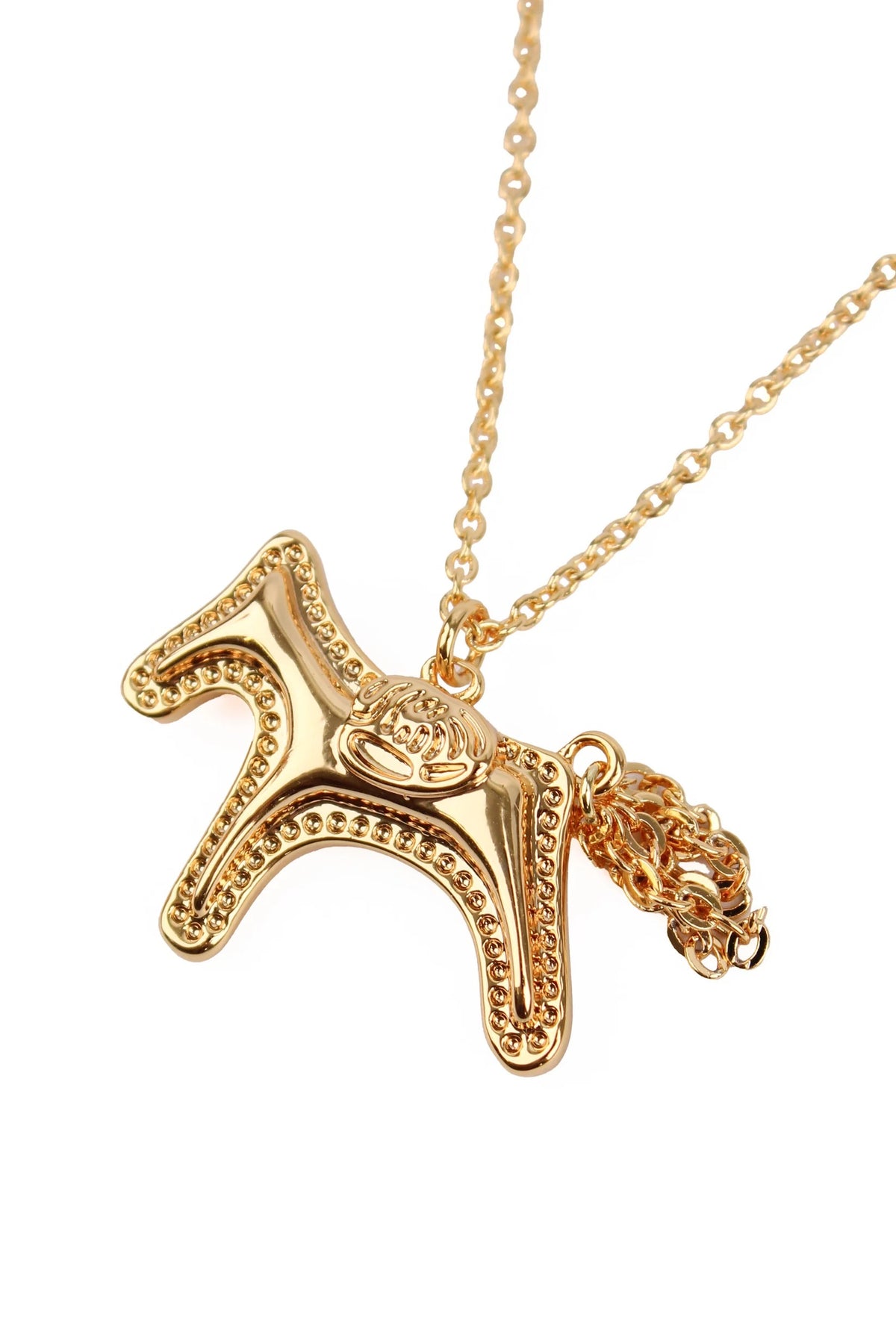 Rodeo Horse - Gold Chain Necklace - My Doris