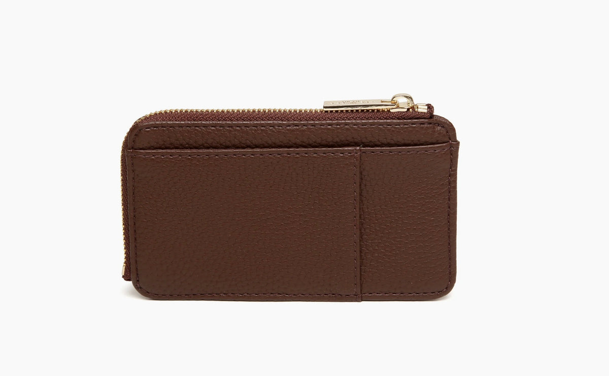 Alice Wheeler - Chocolate Suede - Kensington Coin Purse