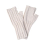 Park Lane - Linen - Cable Knit Fingerless Wrist Warmer - Ladies Gloves