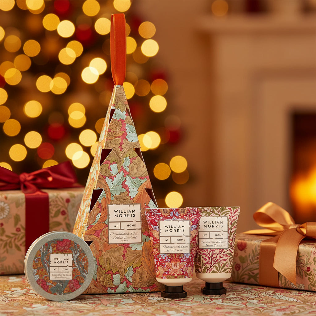William Morris at Home - Oak &amp; Willow - Festive Tree Gift Set - Clementine &amp; Clove