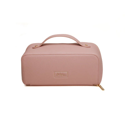 Alice Wheeler Pink Train Beauty Case - Mini