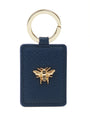Alice Wheeler Navy Bee Keyring