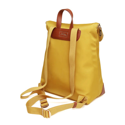Alice Wheeler Marlow Backpack - Ochre Yellow/Tan