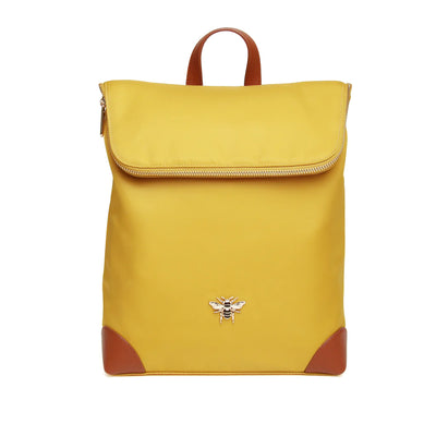 Alice Wheeler Marlow Backpack - Ochre Yellow/Tan