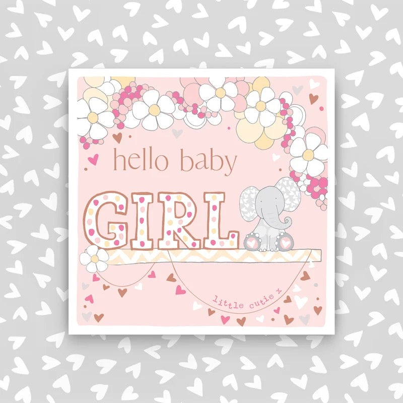 Molly Mae Hello Baby Girl Card