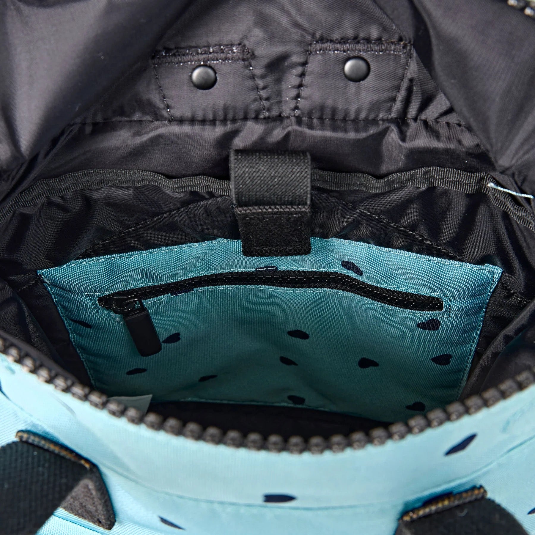 Roka Canfield B Backpack-Recycled Canvas - SMALL - Heart Print [ LIMITED EDITION ]