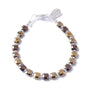 Carrie Elspeth - Cubic Haematite Beaded Bracelet - Golden