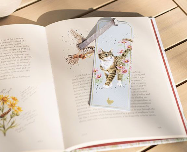 'Harmony' (Cat) Bookmark  - Wrendale Designs
