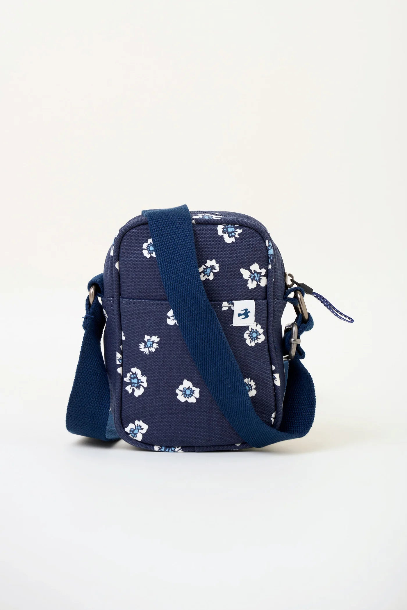Brakeburn Polka Floral Small Pouch Crossbody Bag - Navy Blue