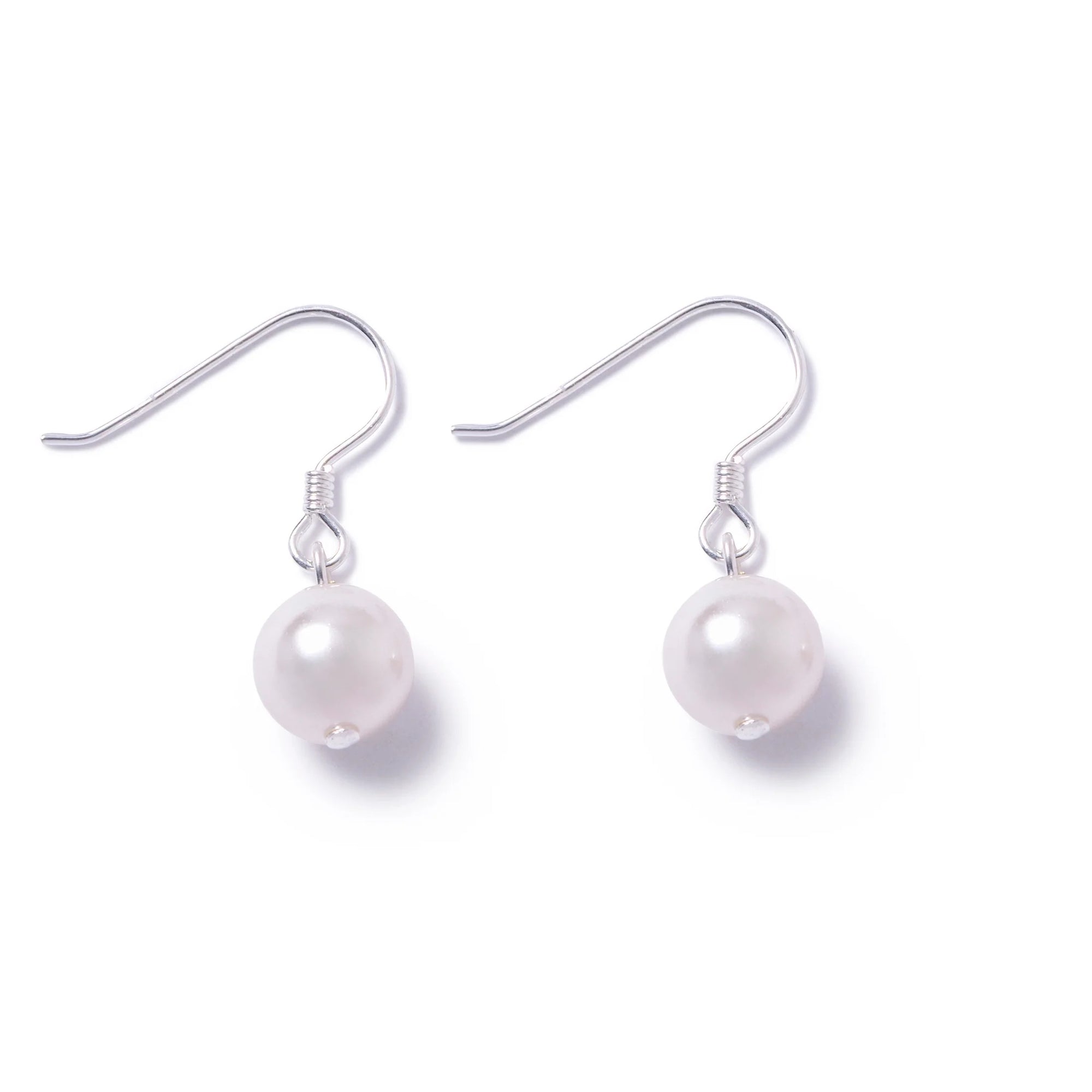 Carrie Elspeth  Drop Earrings - Pearl