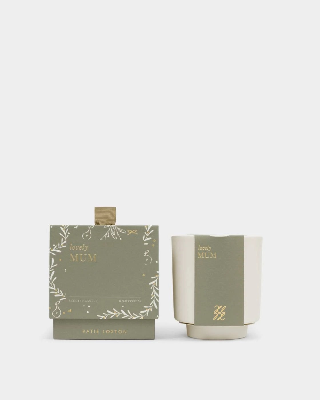 Katie Loxton - Lovely Mum - Sentiment Soy Wax Candle - Fresh Fig &amp; Wild Freesia