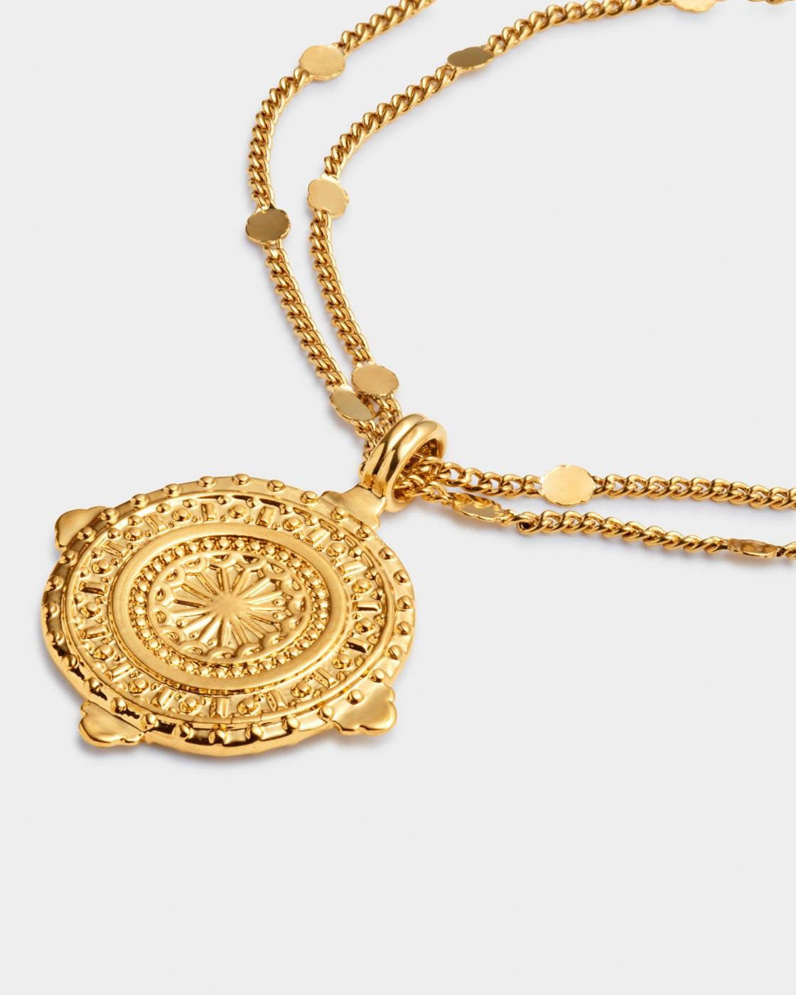 Katie Loxton Waterproof Jewellery - Happiness Gold Coin Bracelet - Gold