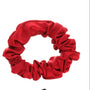 Park Lane Small Silky Scrunchie - Red
