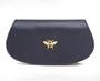 Alice Wheeler Bee Glasses Case - Navy Blue