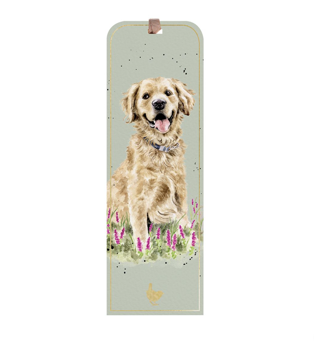Walkies (Golden Retriever ) Bookmark  - Wrendale Designs