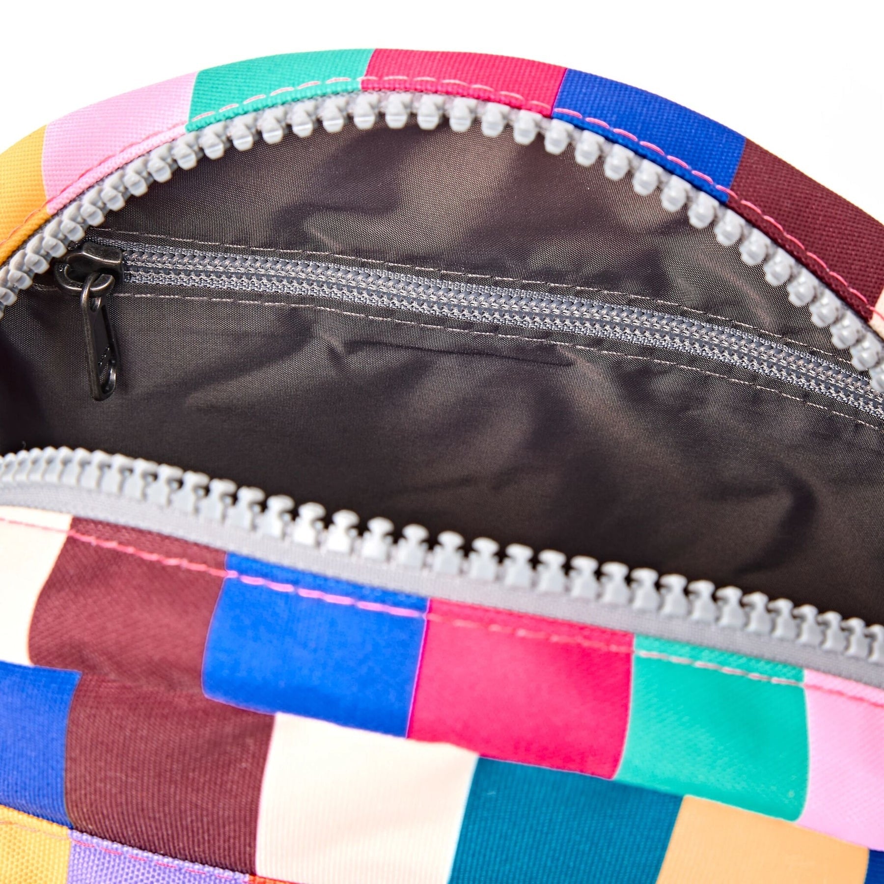 Roka Paddington B Round - Crossbody Bag -Sustainable Canvas - Wide Multi Stripe (Limited Edition) (Copy) (Copy)