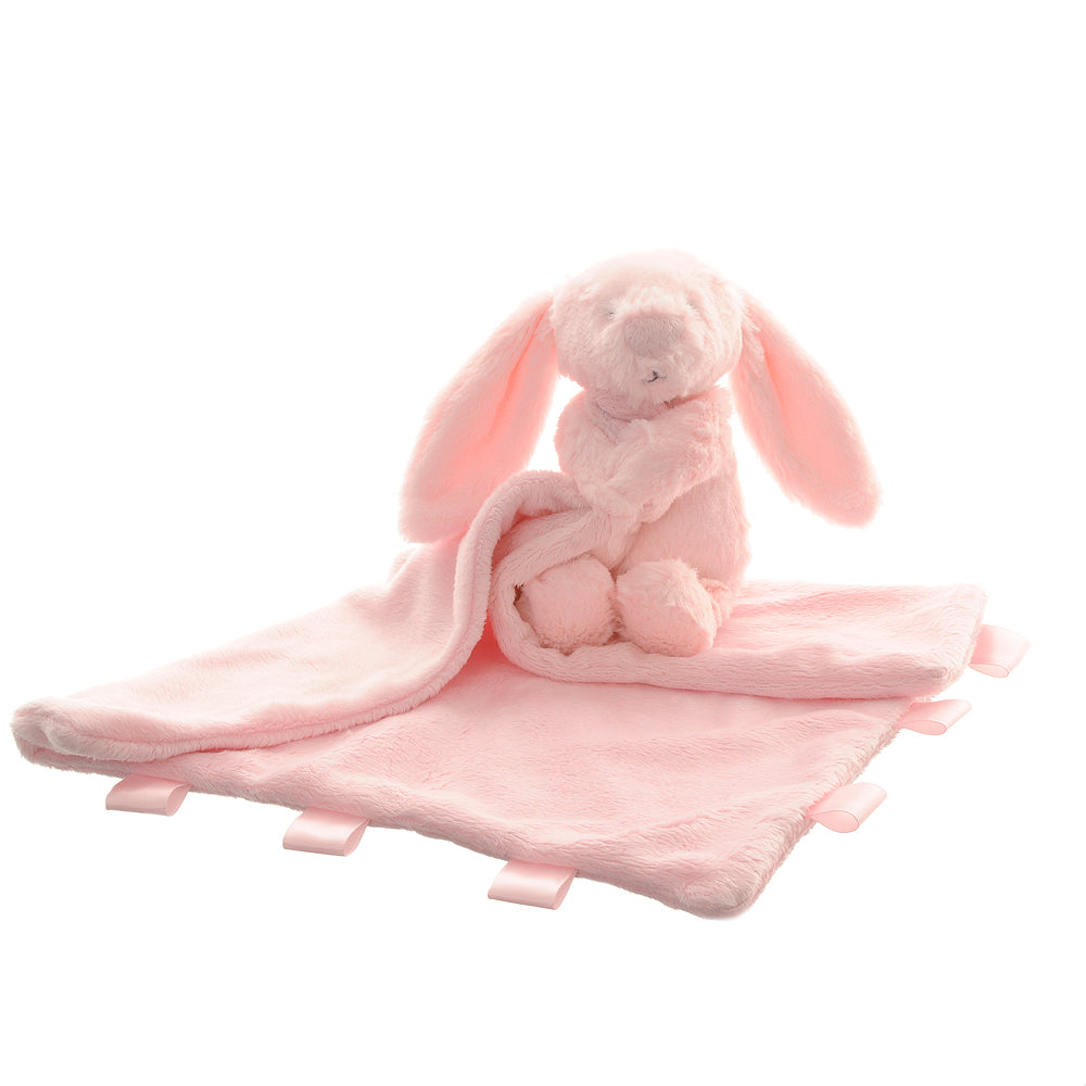 Ziggle Pink Bunny Comforter