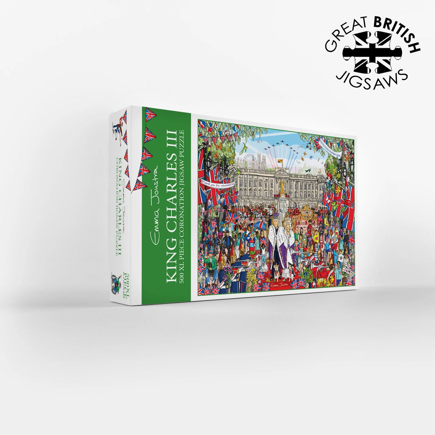 Emma Joustra 500 XL piece Limited edition Jigsaw Puzzle - King Charles III Coronation