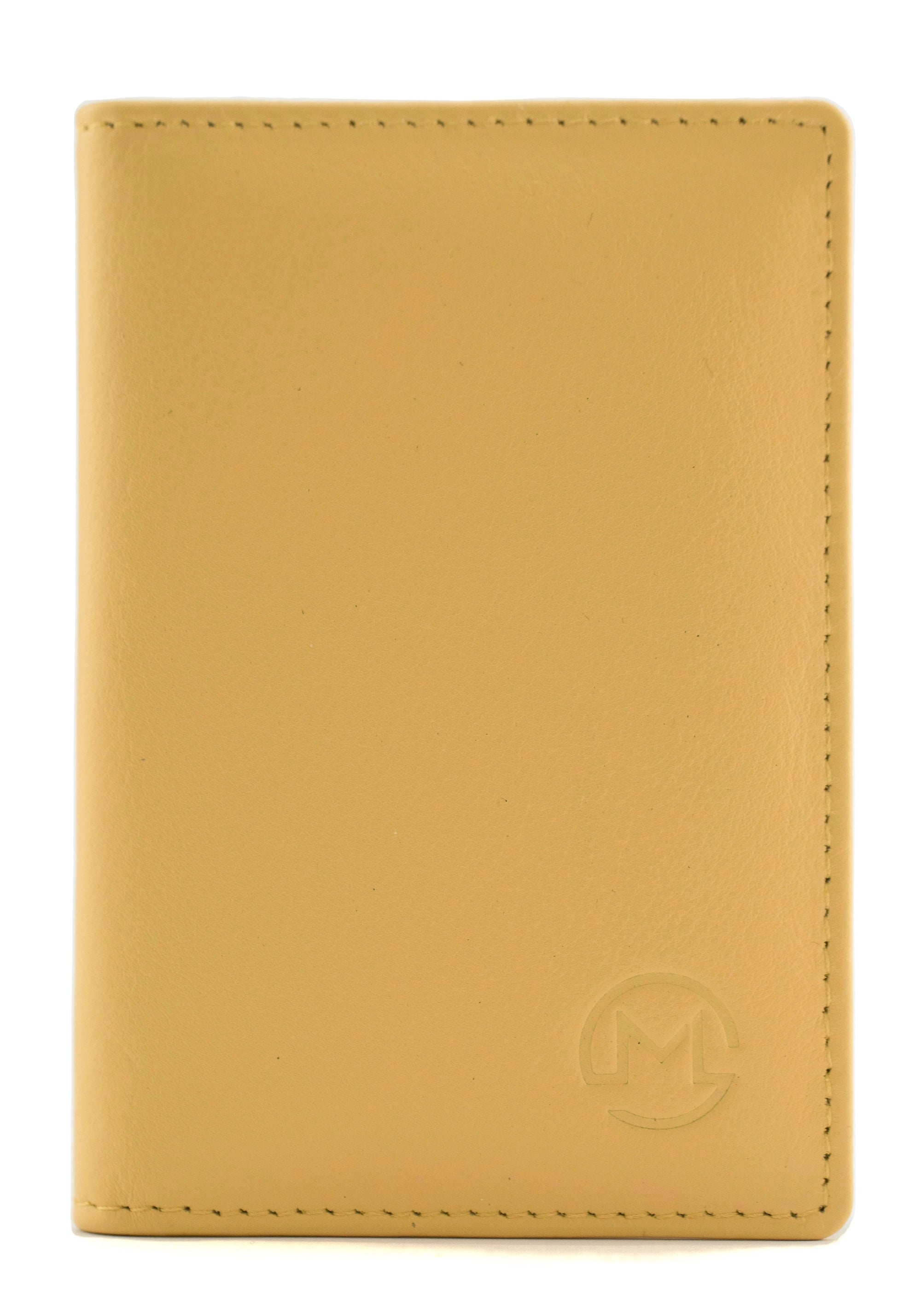 Mala Leather Origin Card Holder with RFID Protection (610 5) - Lemon