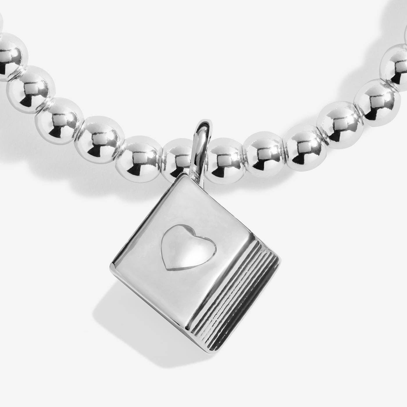 Joma Jewellery - 'A Little Book Lover' - Silver Plated Bracelet