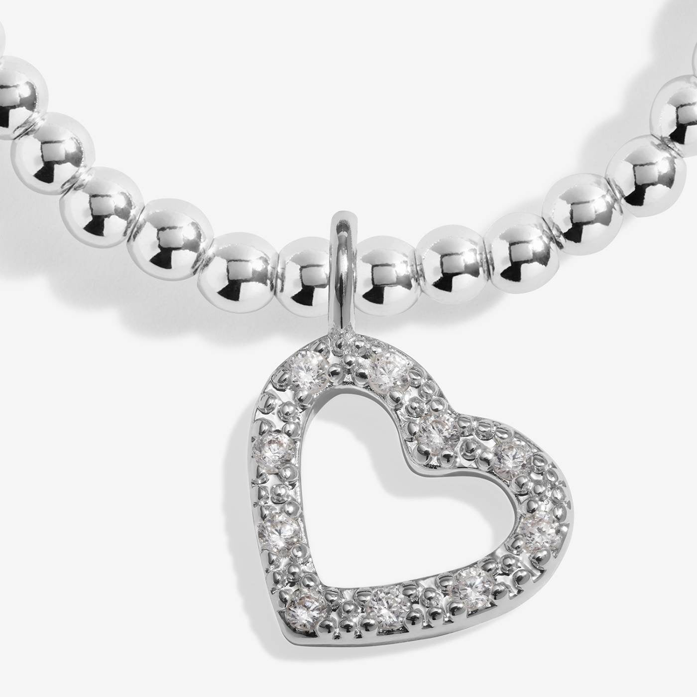 Joma Jewellery - Confetti - A Little Happy Birthday Daughter - Silver Plated Bracelet
