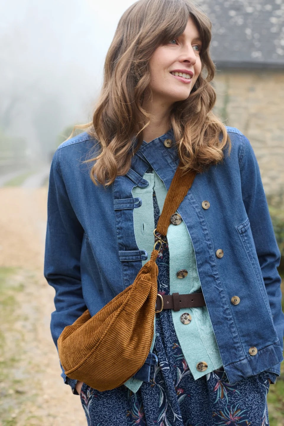 Docklands Plain Denim Utility Jacket - Blue Denim - Lily &amp; Me