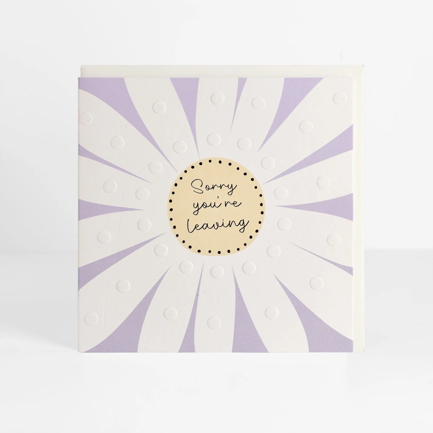 Sorry You're Leaving - Daisy Flower - Card- Belly Button