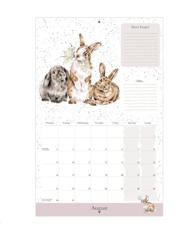 The Country Set Landscape Calendar 2027 - Wrendale Designs