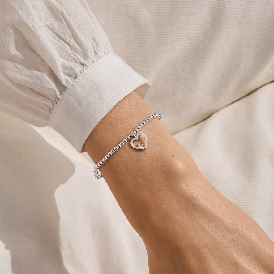 Joma Jewellery - A Little Merry Christmas Super Sister - Silver Plated Bracelet