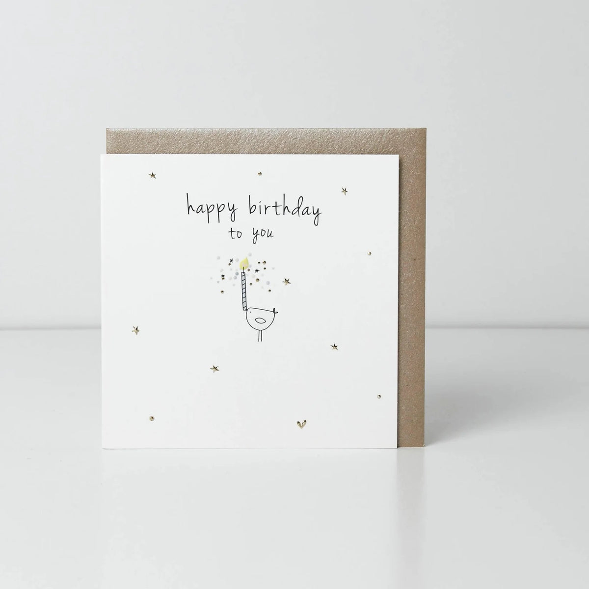 Belly Button - Happy Birthday to You Birdie SMALL Card