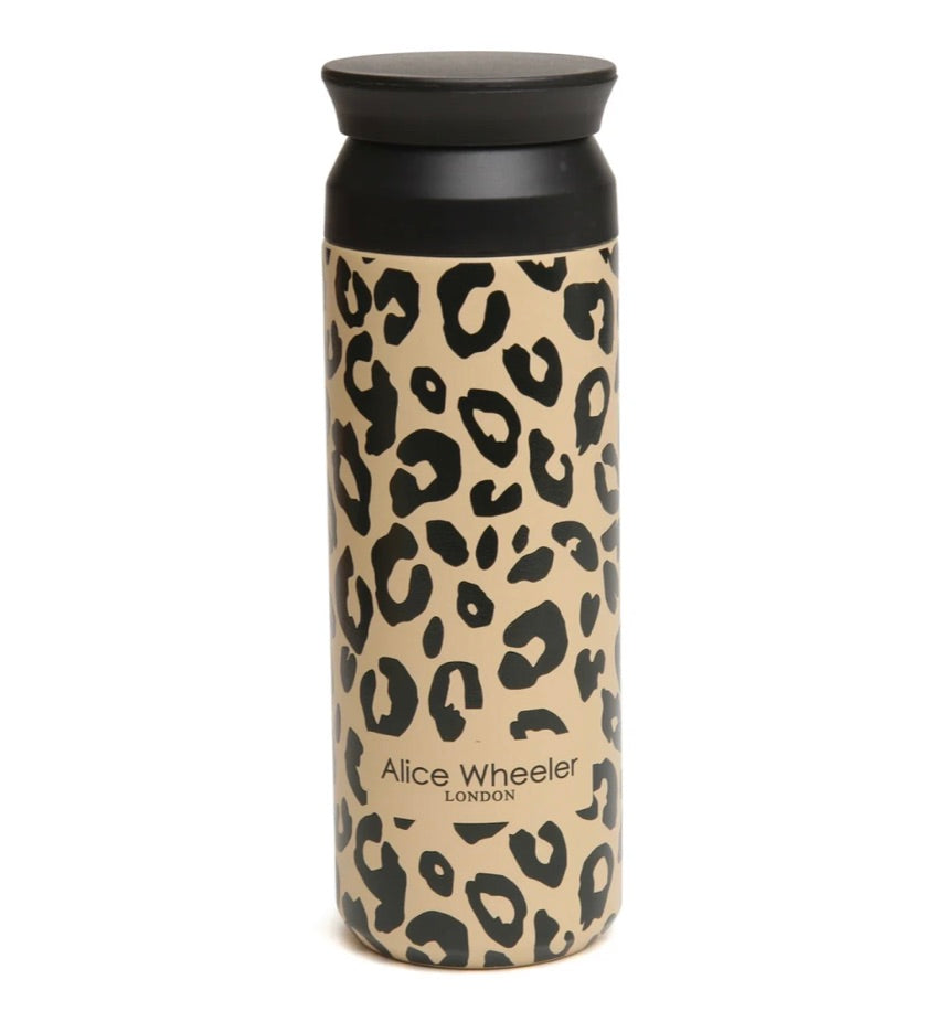 Alice Wheeler - Leopard - Water Bottle (500ml)