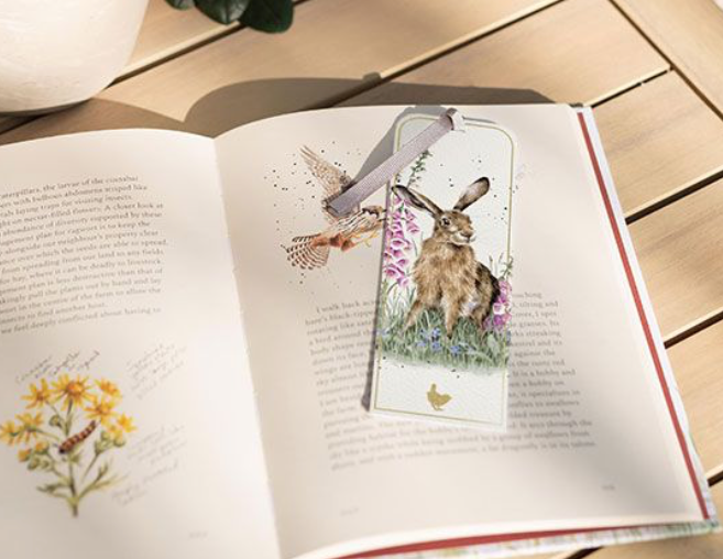 ‘The Wild Garden’ (Hare) Bookmark  - Wrendale Designs