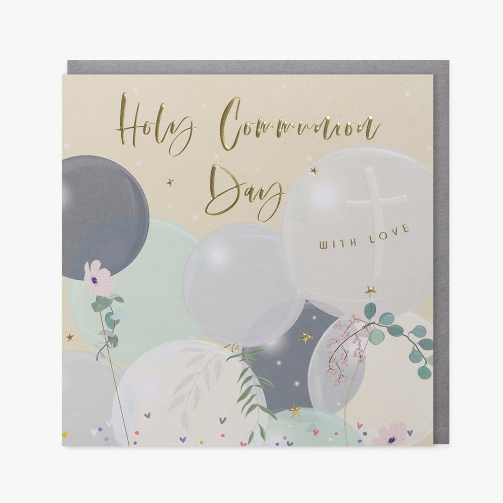 Belly Button Holy Communion Day With Love Card