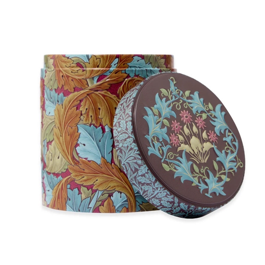 William Morris at Home - Oak &amp; Willow Bathing &amp; Cards - Tin Gift Set