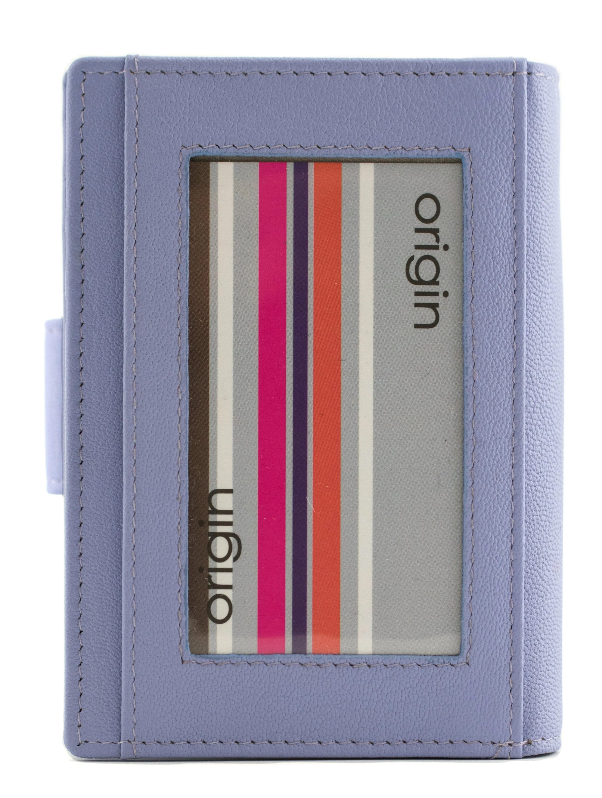 Mala Leather Origin Small Tab Purse with RFID Protection (3118 5)- Turquoise
