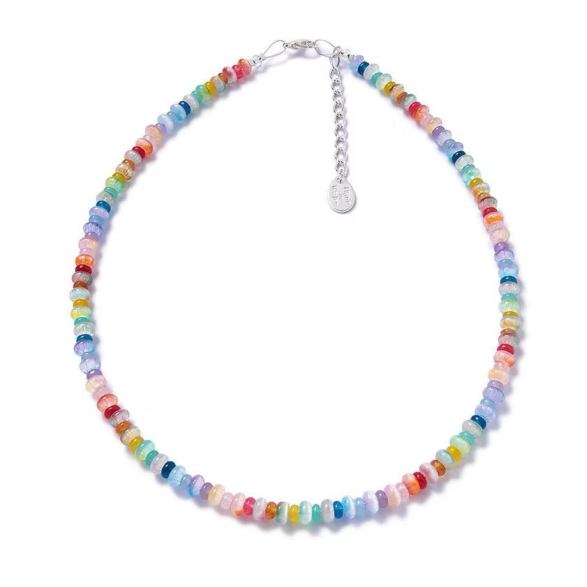Carrie Elspeth Tutti Frutti Beaded Necklace - Multicoloured