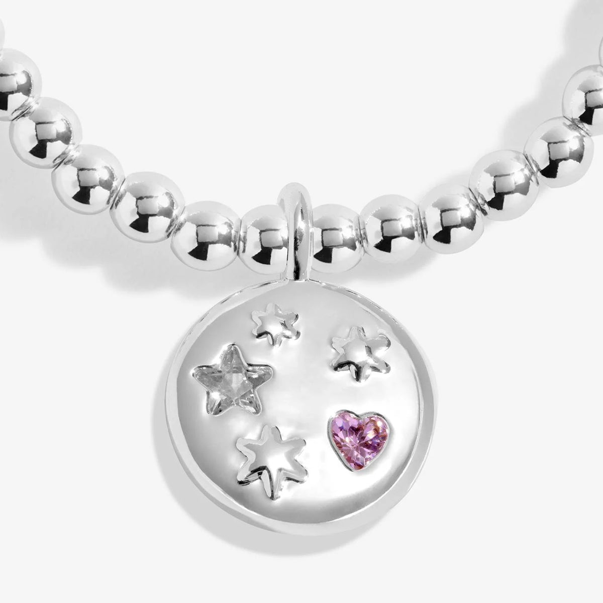 Joma Jewellery - A Little Merry Christmas Lovely Granddaughter - Silver Plated Bracelet
