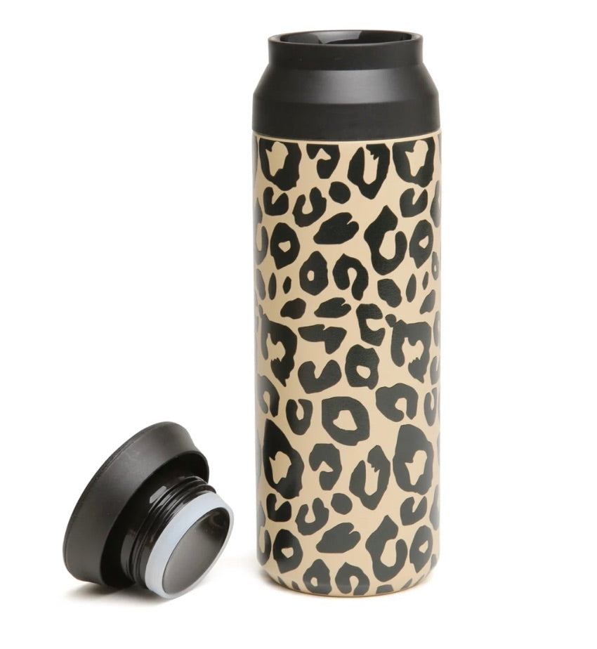 Alice Wheeler - Leopard - Water Bottle (500ml)