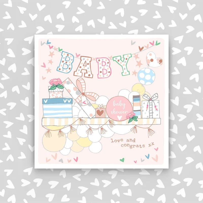Molly Mae Baby Girls Baby Shower Card
