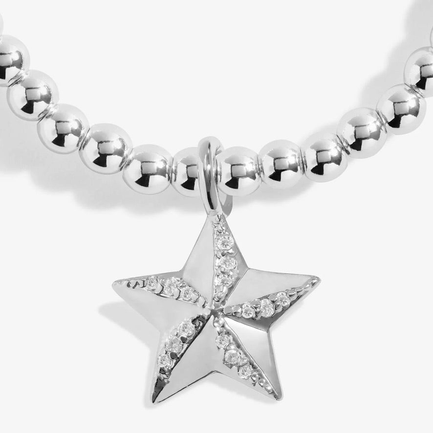 Joma Jewellery - A Little Merry Christmas Amazing Auntie - Silver Plated Bracelet