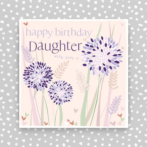 Molly Mae Daughter Dandelions Birthday Card