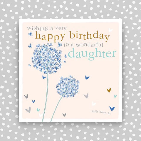Molly Mae Dandelions Daughter Birthday Card