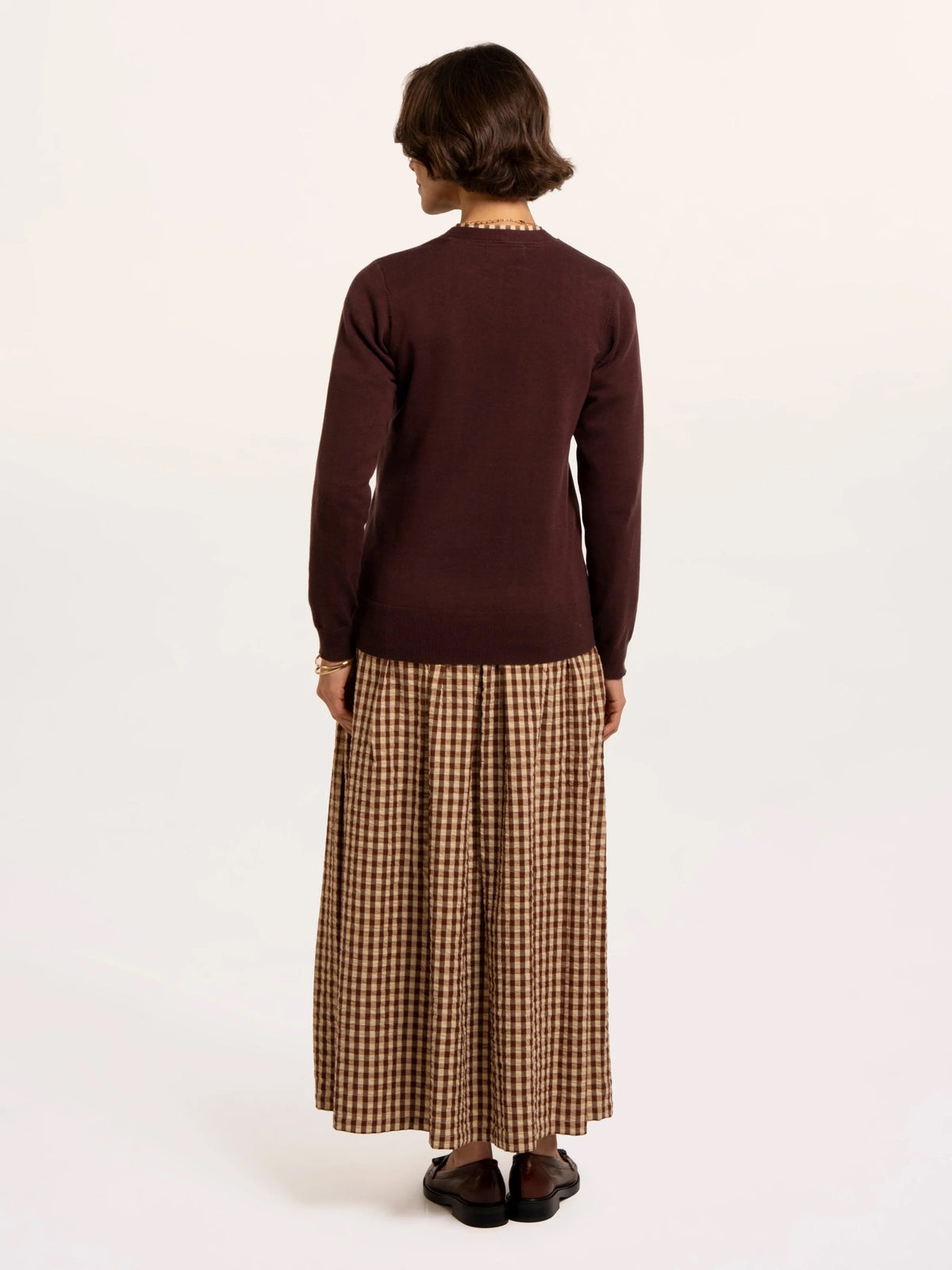 Brakeburn - Mia - Knitted Cardigan - Burgundy
