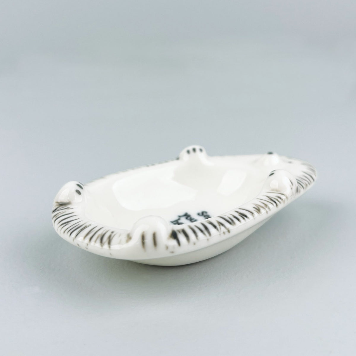 East of India - Hedgehog Porcelain Decoration Boxed - Sending You a little hedge hug