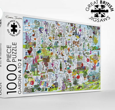 Emma Joustra 1000 piece Jigsaw Puzzle - A-Z of Gardening