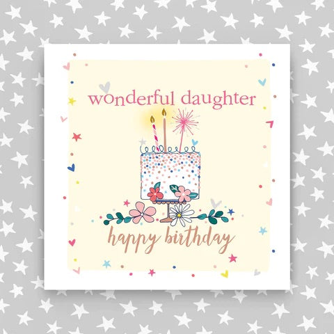 Molly Mae Daughter Cake Birthday Card